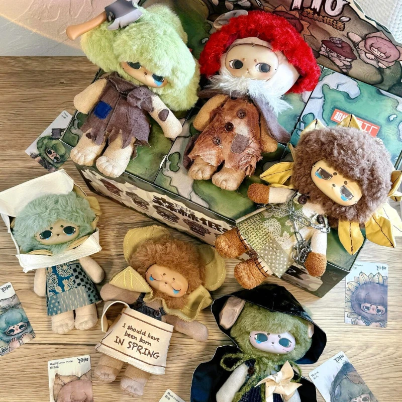 

Echo Forest Whisper Series Plush Blind Box Surprises Mysterious Boxes Cute Figurines Anime Characters Collection Decoration Gift