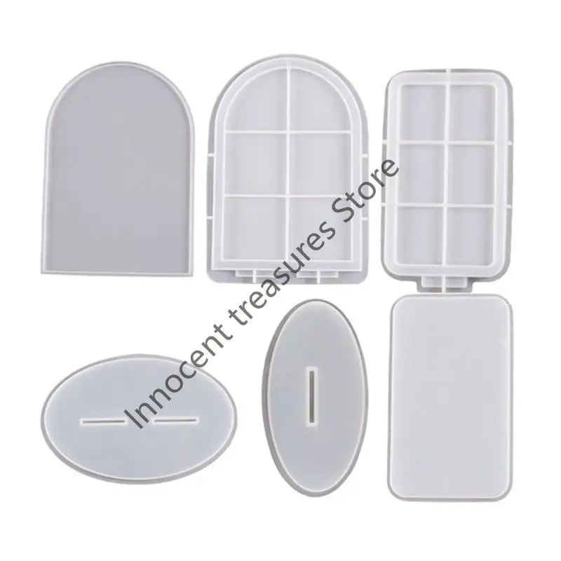 

3XUA Силиконовые фоторамки с силиконовой формой эпоксидной смолы Силиконовая картинка