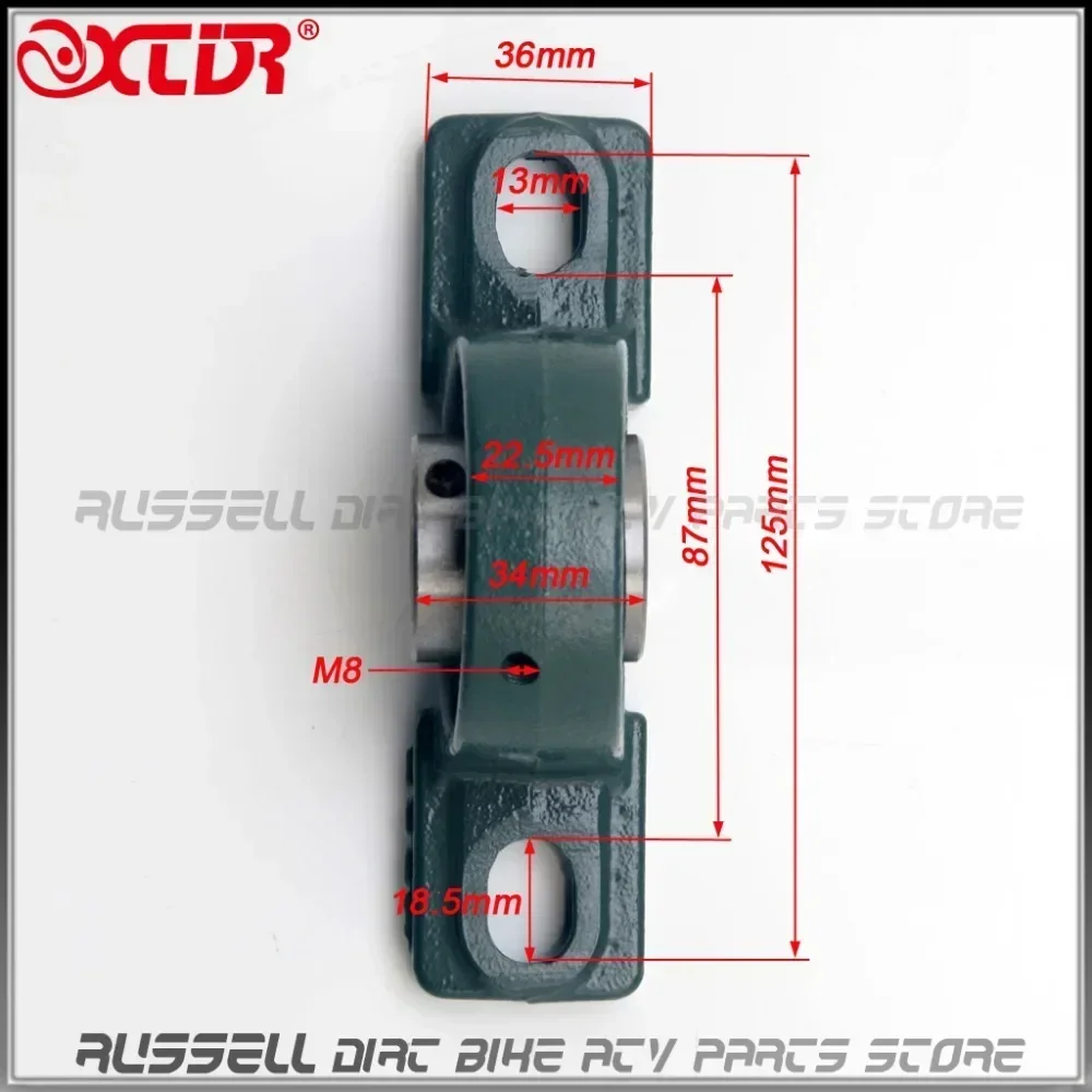 

UCP205 UCP202 UCP204 UCP201 UCP203 UCP208 25mm 20mm 30mm Mounted Support Pillow Block Bearing Cast Bore Diameter Ball ATV Quad