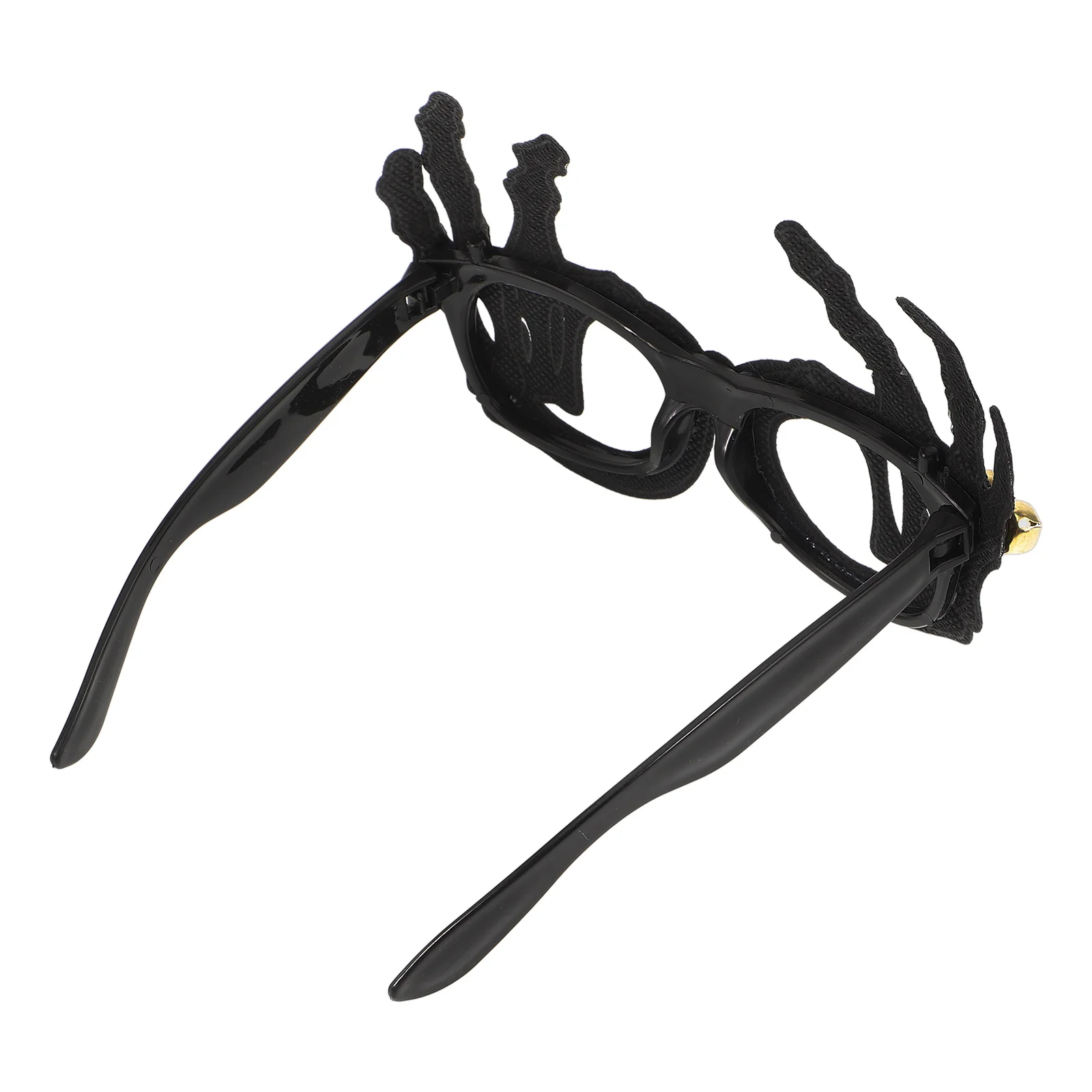 

Halloween Eyeglasses Funny Glasses Frames for Costume Party Favor Photo Booth Accessory Black Color Lightweight Material