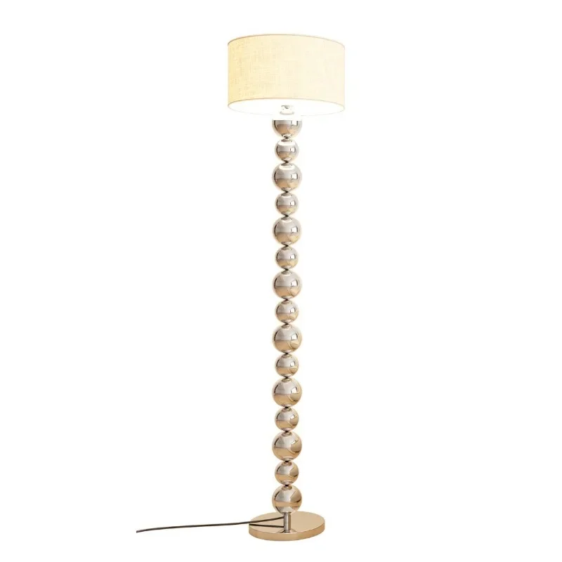 Nordic floor lamp designer medieval vertical table lamp minimalist cream style