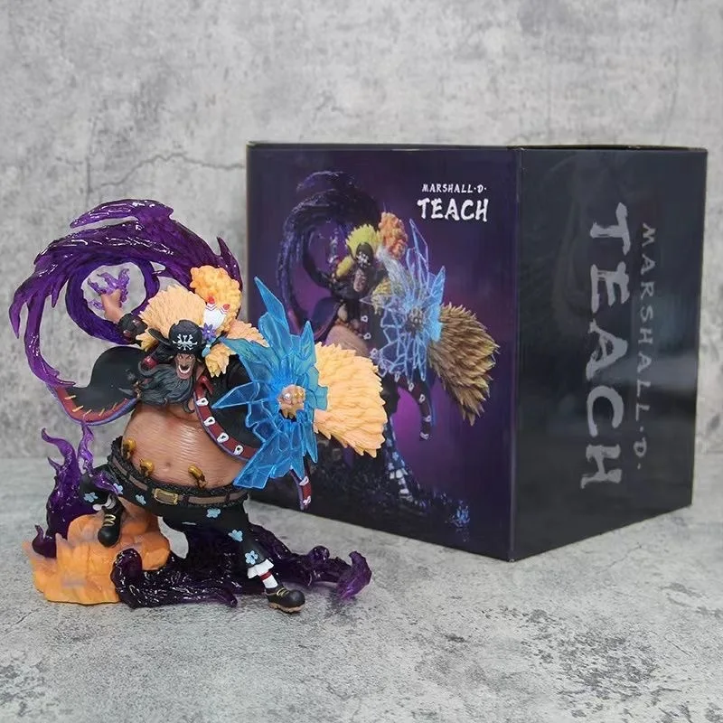 

One Piece Blackbeard Marshall D Teach Figures Manga Anime Figure Black Beard Gk Statue Model Collection Room Ornament Gift