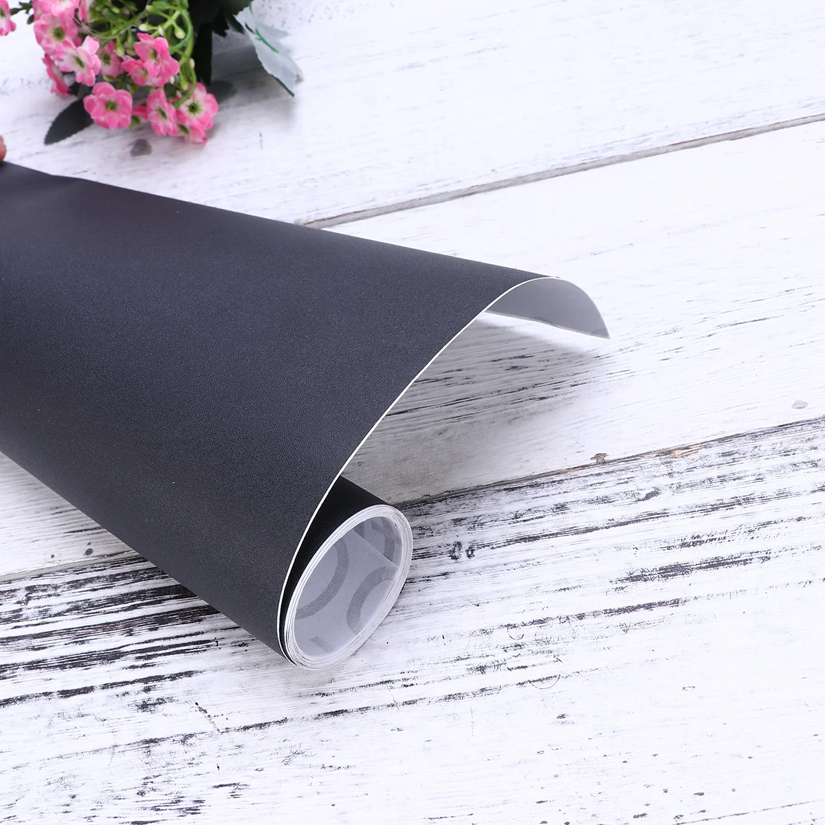 فيلم نافذة الخصوصية السوداء 2 متر طويل 0.4 متر واسعة ذاتية اللصق غرفة سواد فيلم التعتيم للأبواب الزجاجية النوافذ خزائن الخفيفة