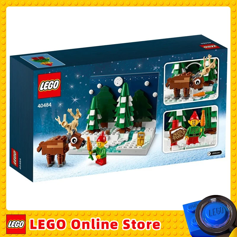 Lego Holiday Santa\'s Front Yard 40484 Limited Edition Building Set for Children\'s Kids Birthday Xmas Gift (317Pieces)