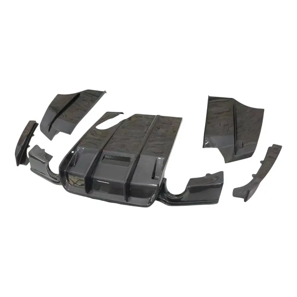

New Carbon Fiber Body Kit Parts Rear Bumper Lip Diffuser For BMW 3 Series F30 F35 320i 328i 340i 335i ，100% tested well
