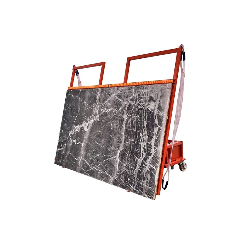 Industrial heavy duty adjustable folding glass plate cart transport cart tilting table stone tilting table for stone