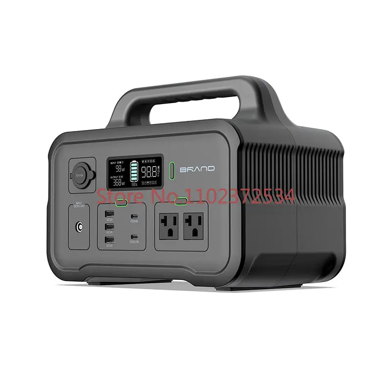 

Highspeedpower 2021 new AC power bank 626Wh solar generator Li-ion 600W portable power station for camping heating CPAP machine