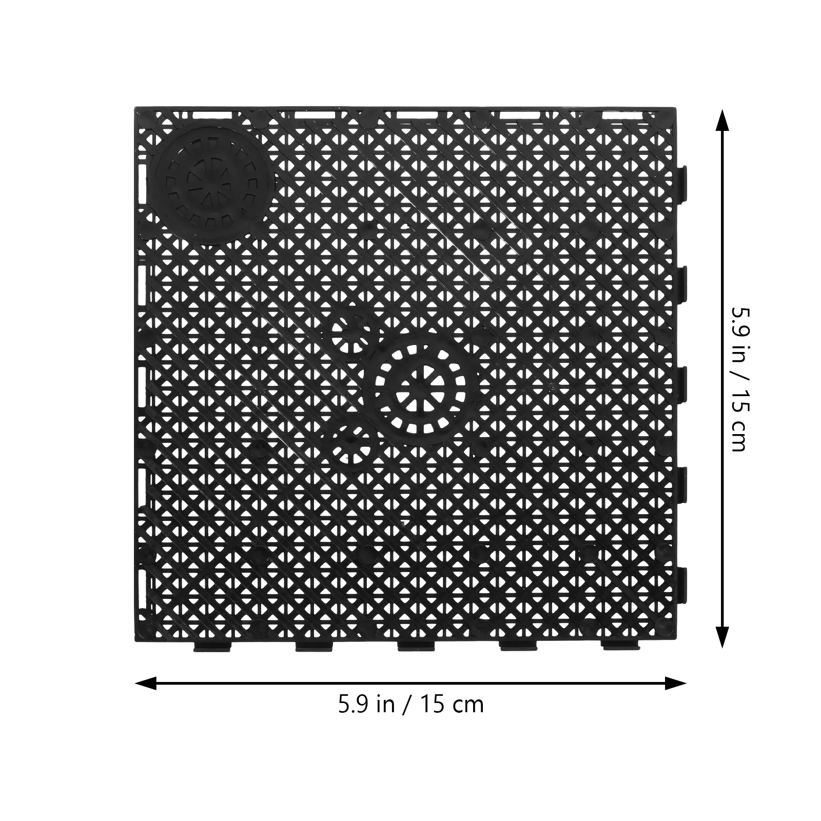 Aquarium Bottom Grid: Plate Tank Bottom Filter Aquarium Undergravel Aquarium Filter Pump Divider Tank Bottom- Black