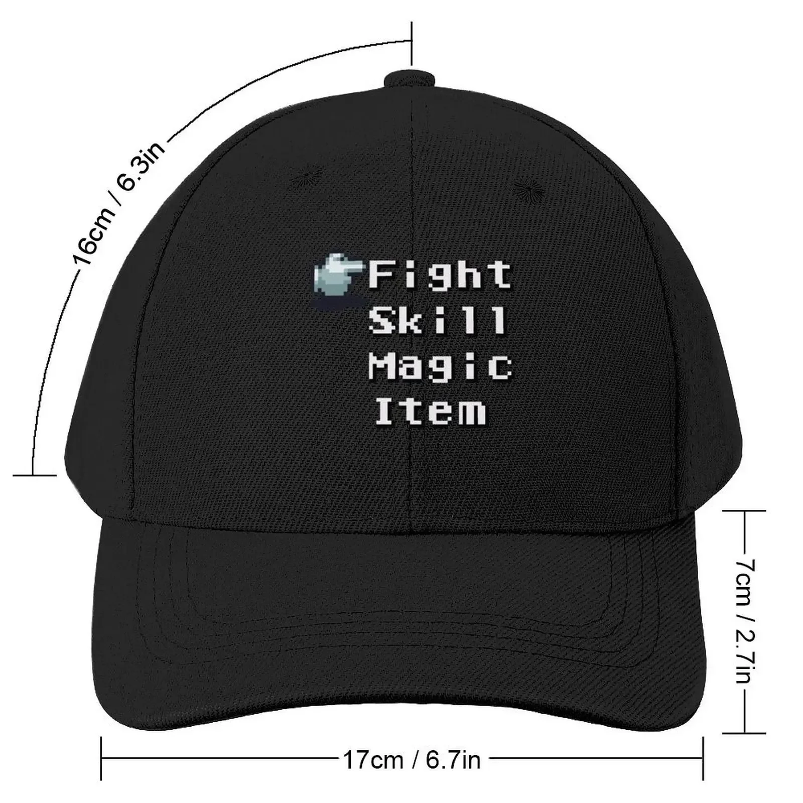 Turn-Based Battle Menu Baseball Cap dad hat derby hat summer hat Brand Man cap Baseball Men Women's