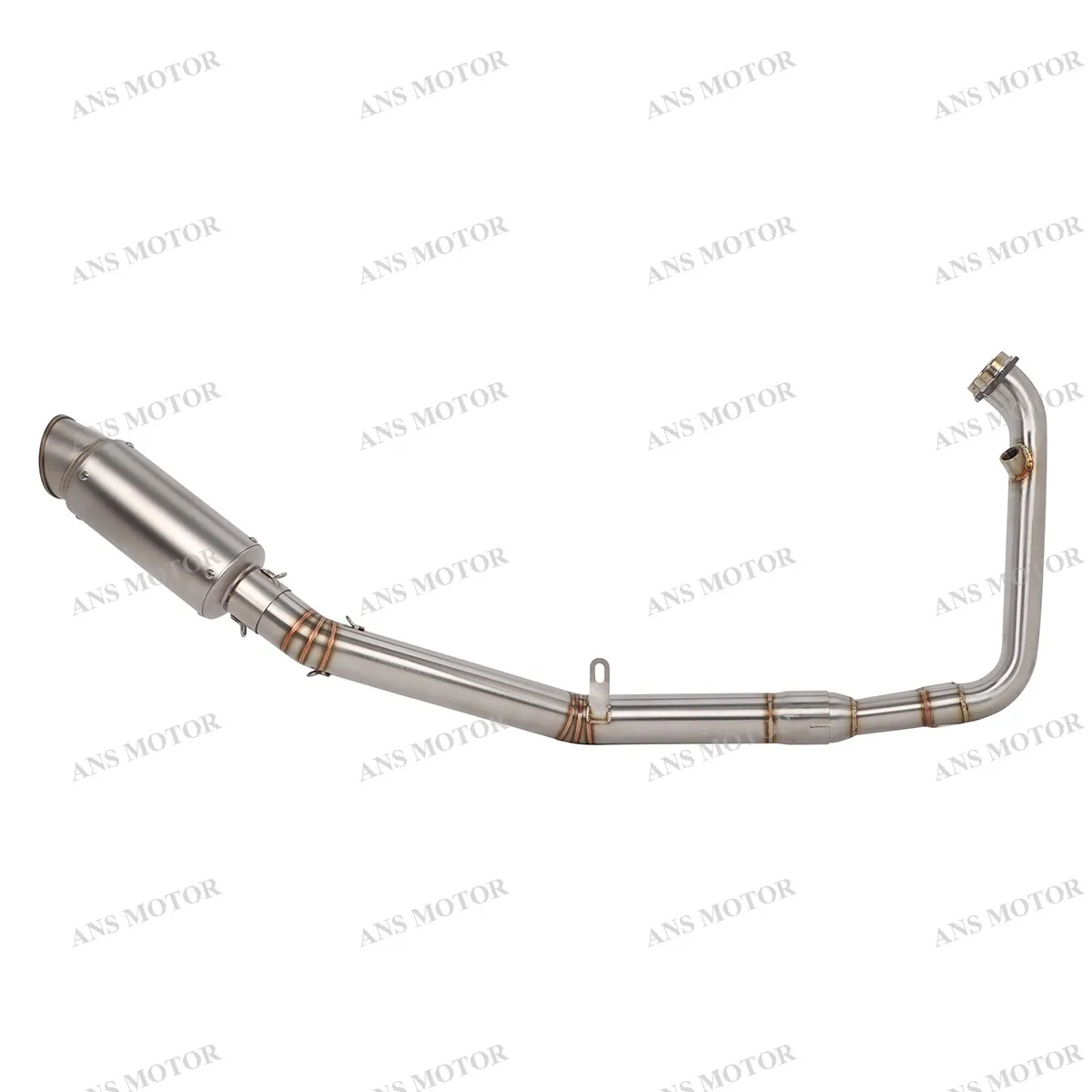 Sistema de Escape completo para motocicleta, silenciador de acero inoxidable, para CFMOTO 450SR, 450SS, 450NK, 2022-2024