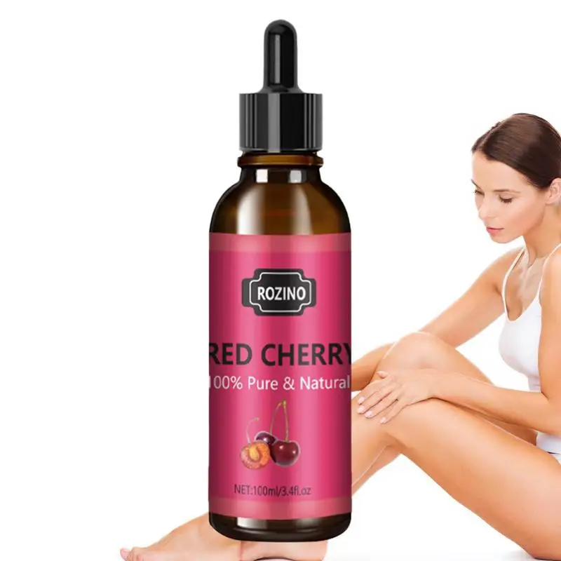 

Scented Essential Oil For Candle Natural Red Cherry Essential Oil For Skin Firming Aromatherapy Products For Bathing Spa Massage