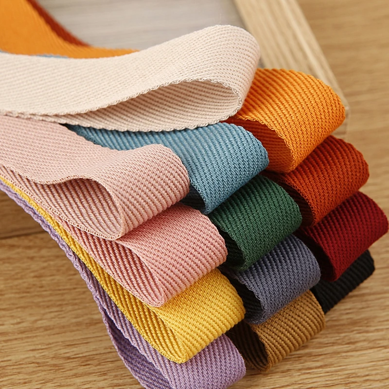 16mm Twill Cotton Linen Ribbon 40mm 25mm 10mm 1