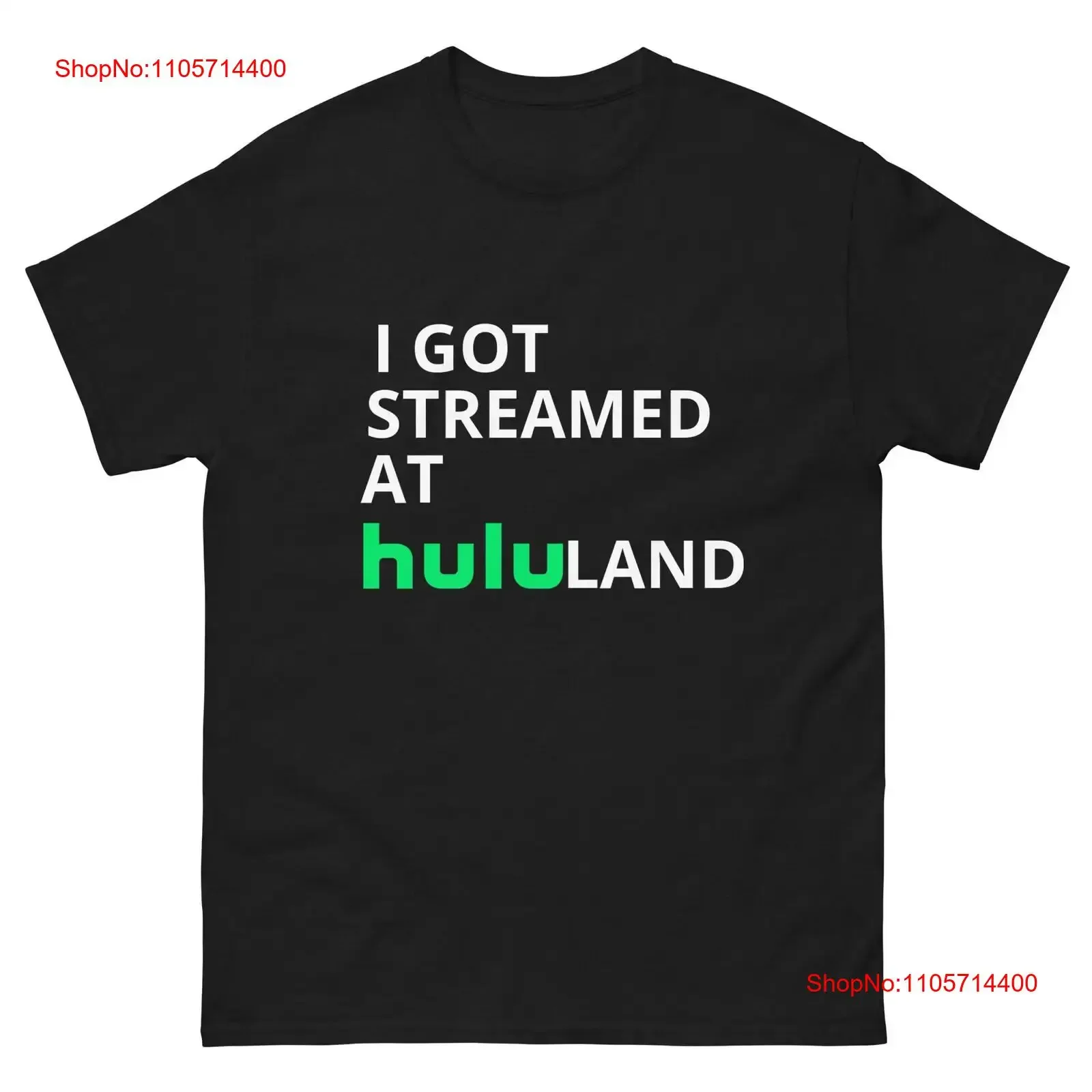Terry's I Got Streamed At HuluLand SOLAR OPPOSITES T Shirt vintage Washed Stylish homme fashion streetwear Stretched graphic
