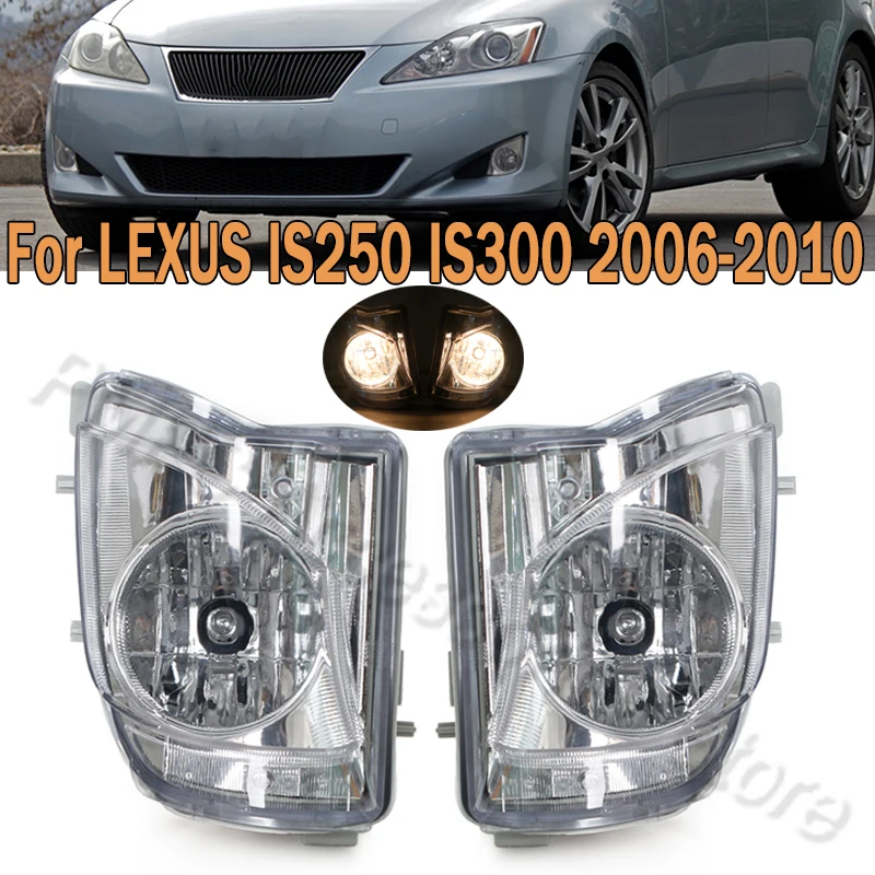 

Fog Light Assembly Car Front Bumper Fog Lamp Front Foglight With Bulb For Lexus IS250 IS300 2006 2007 2008 2009 2010 81211-53280