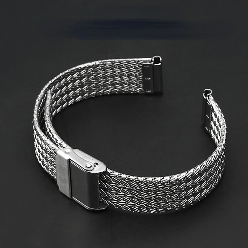 New Premium Mesh Band For Fitbit Inspire 3 Stainless Steel Watch Braided Bracelet Strap Loop For Fitbit Inspire 3