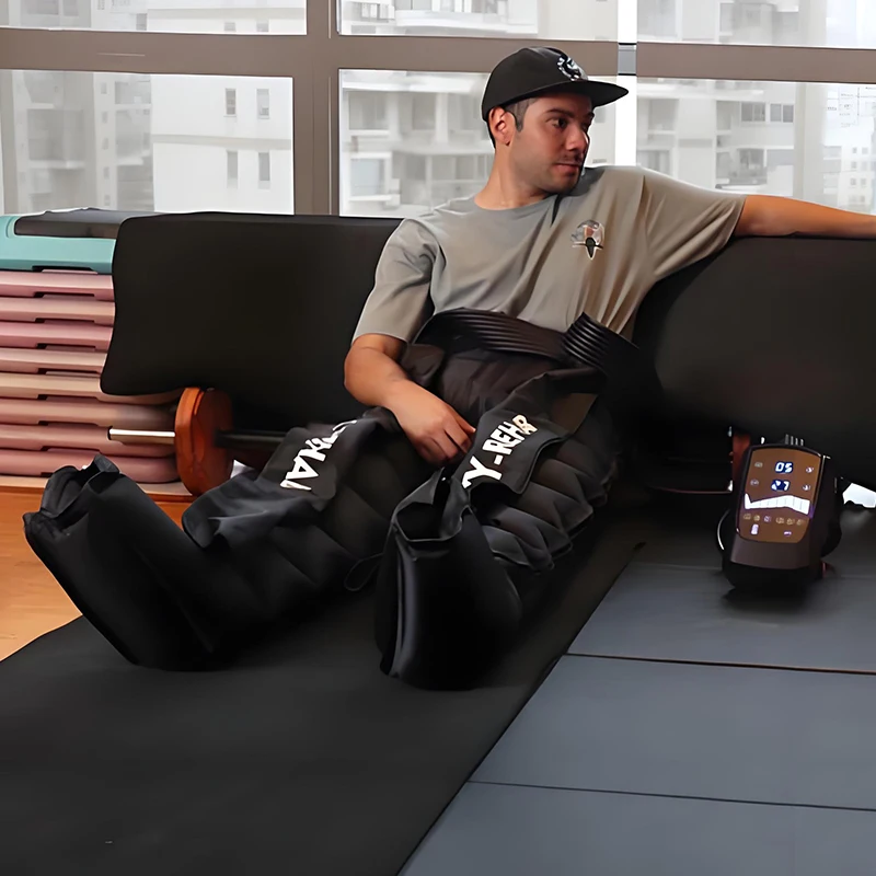 Faster Rapid Reboot Athlete Leg Recovery System Professional Air Compression Massage Boots Leg Massager