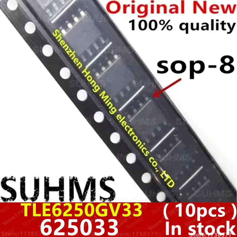 (10 Stück) 100 % neu TLE6250GV33 625033 sop-8