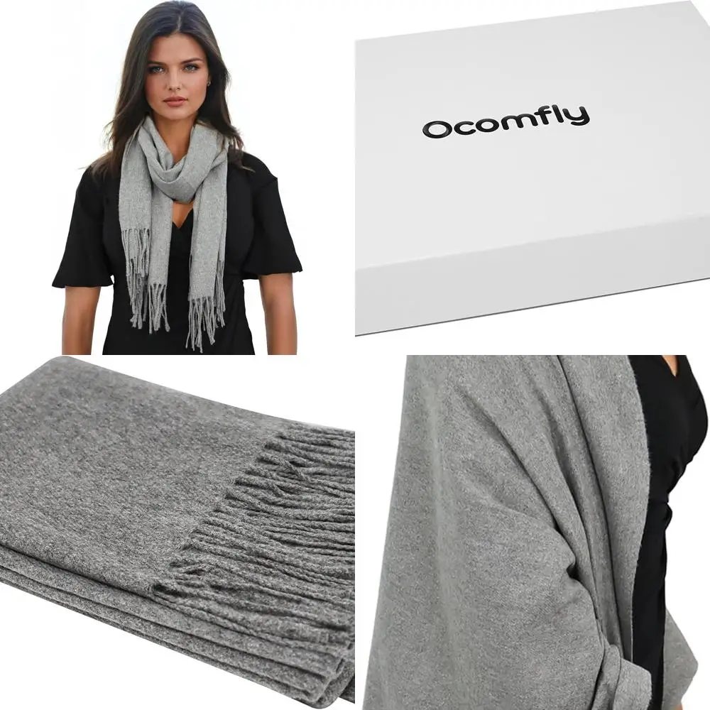 

Роскошная женская шаль из 100% пашмины — мягкие и теплые шарфы премиум-класса — в подарочной упаковке