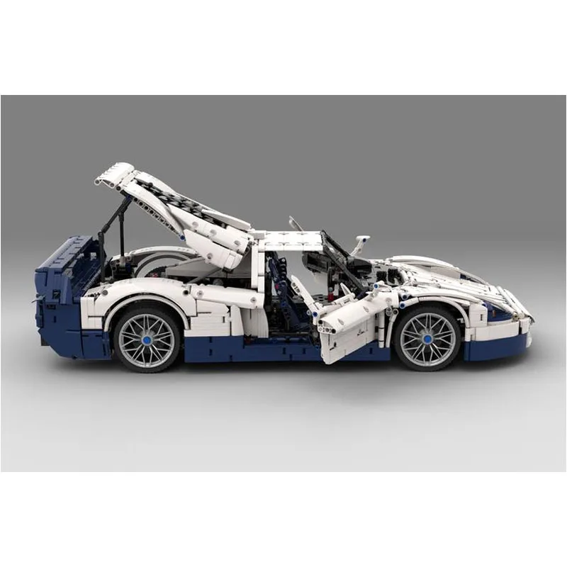 

MOC-152095 культовый спортивный автомобиль, гоночные строительные блоки, модель 3888, детали MOC, креативные строительные блоки на день рождения для мальчиков, игрушка в подарок
