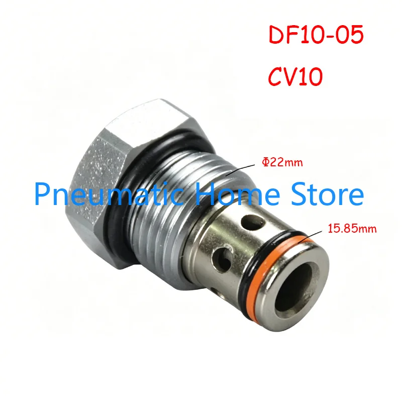 

DF10-05 Hydraulic Cartridge Check Valve CV10 Pressure Maintaining Valve