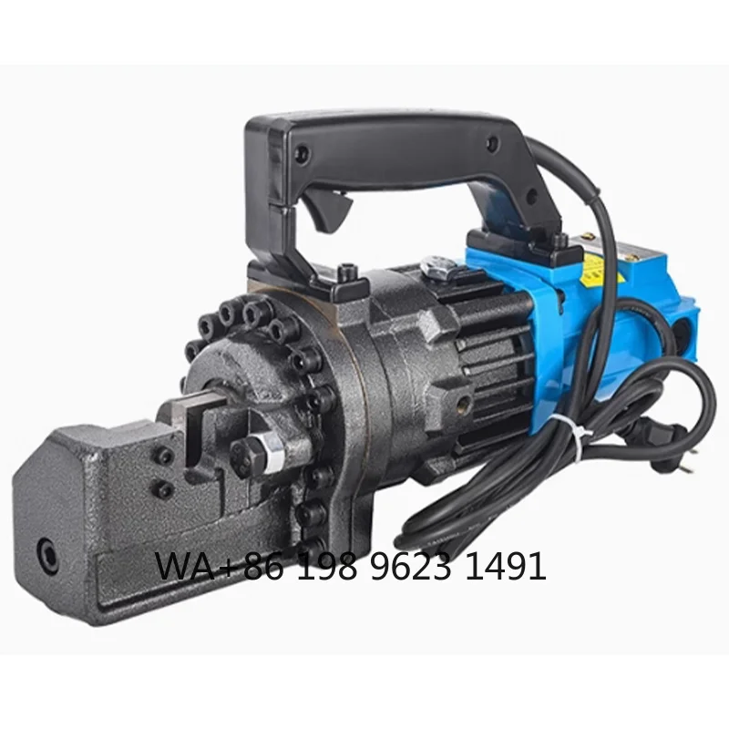 High Efficiency Dual Voltage Hydraulic Rebar Cutter RC-25 Portable  Steel Bar Shearing  Construction Site Rebar Cutting Tool