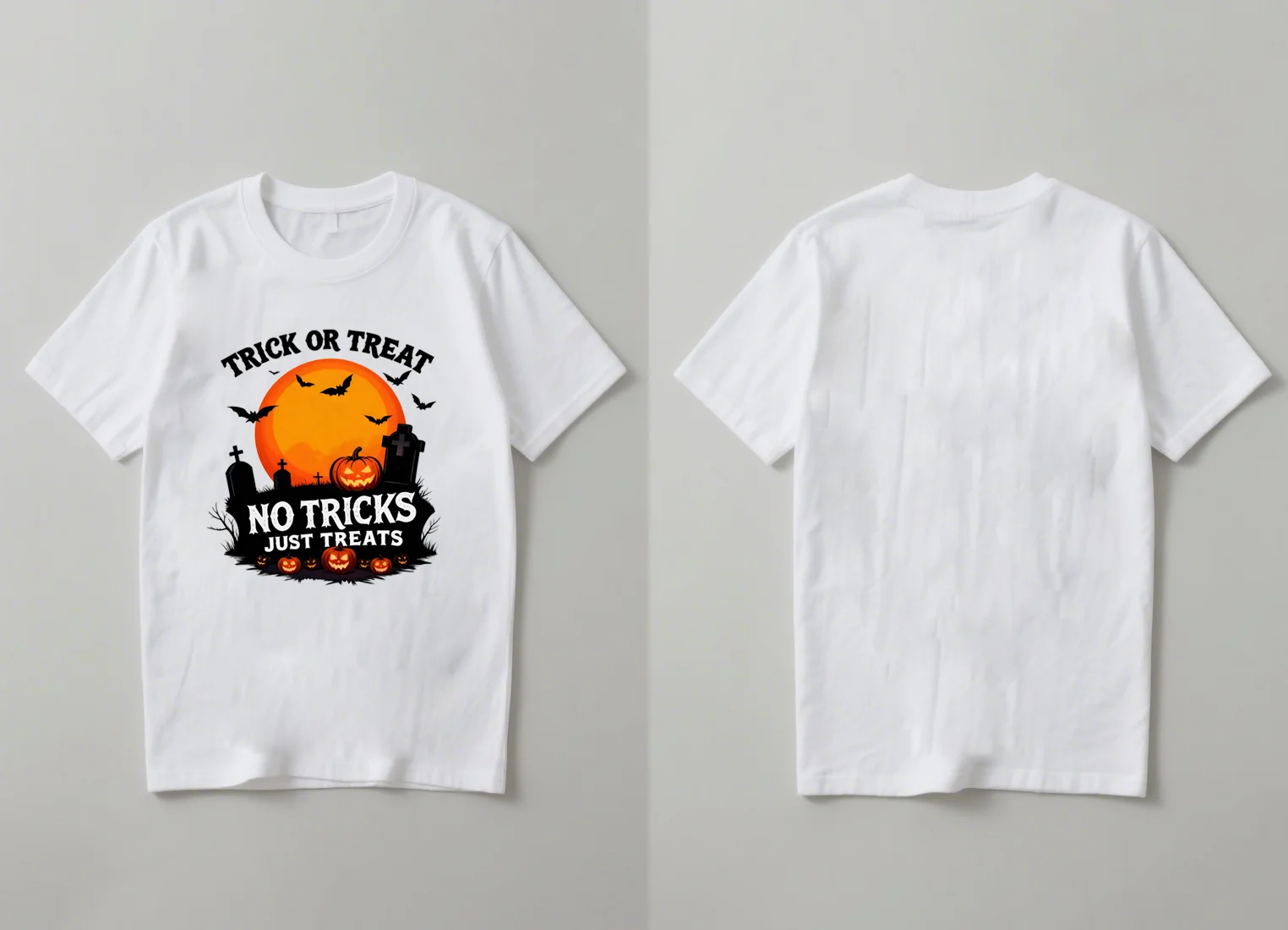 

The latest 2025 trendy brand Halloween limited edition printed short-sleeved shirt casual and fashionable for both men and women