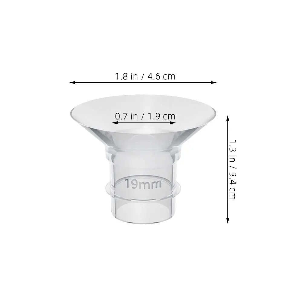 4 قطعة شفة مضخة الثدي سيليكون إدراج استبدال ل يمكن ارتداؤها مضخة الثدي الكهربائية لوازم الملحقات شفة إدراج