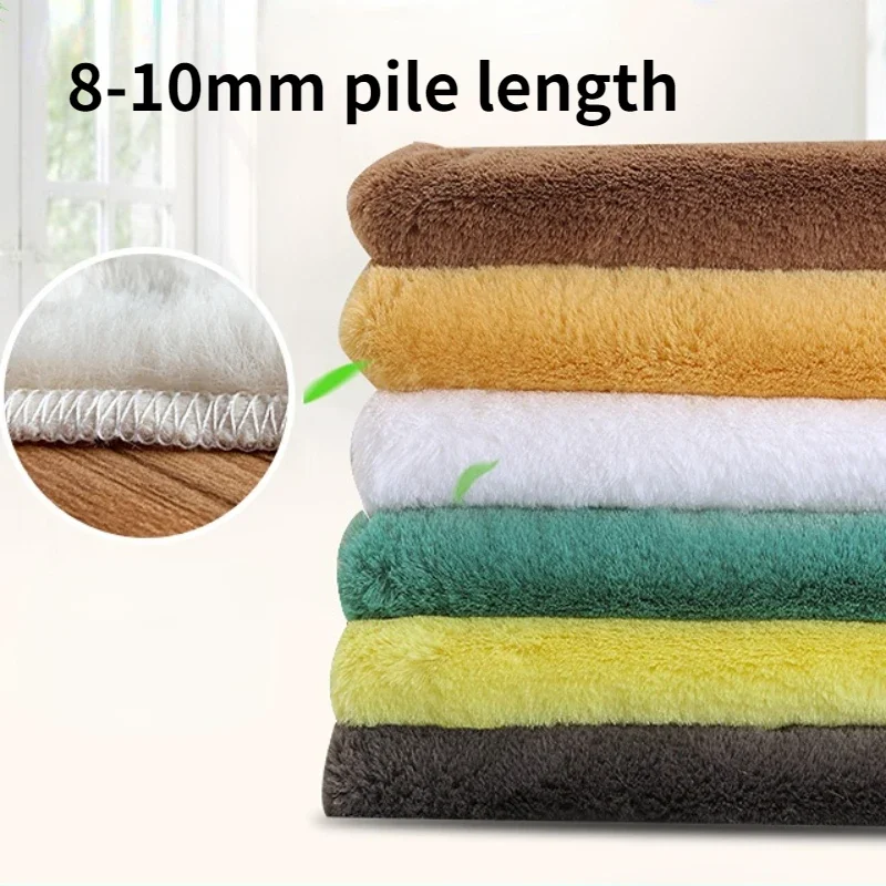 8-10mm Pile Imitation Rex Short Plush Artificial Wool Clothing Fabric Handmade Diy Decorative Toys Cloth Per Meter Sewing Materi