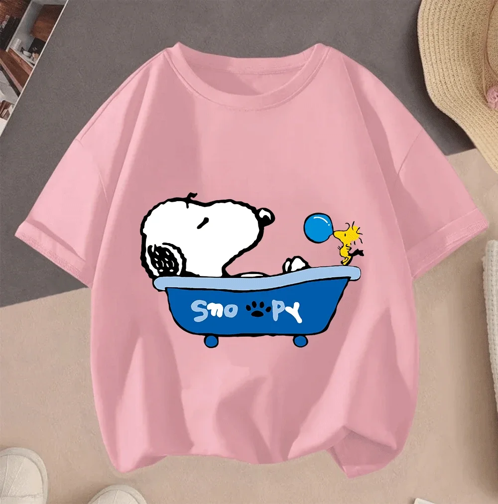 

97 2026 Doraemon Short Sleeve Cartoon Print Hot Sale New Summer Casual Tops For Boys Girls Teenagers