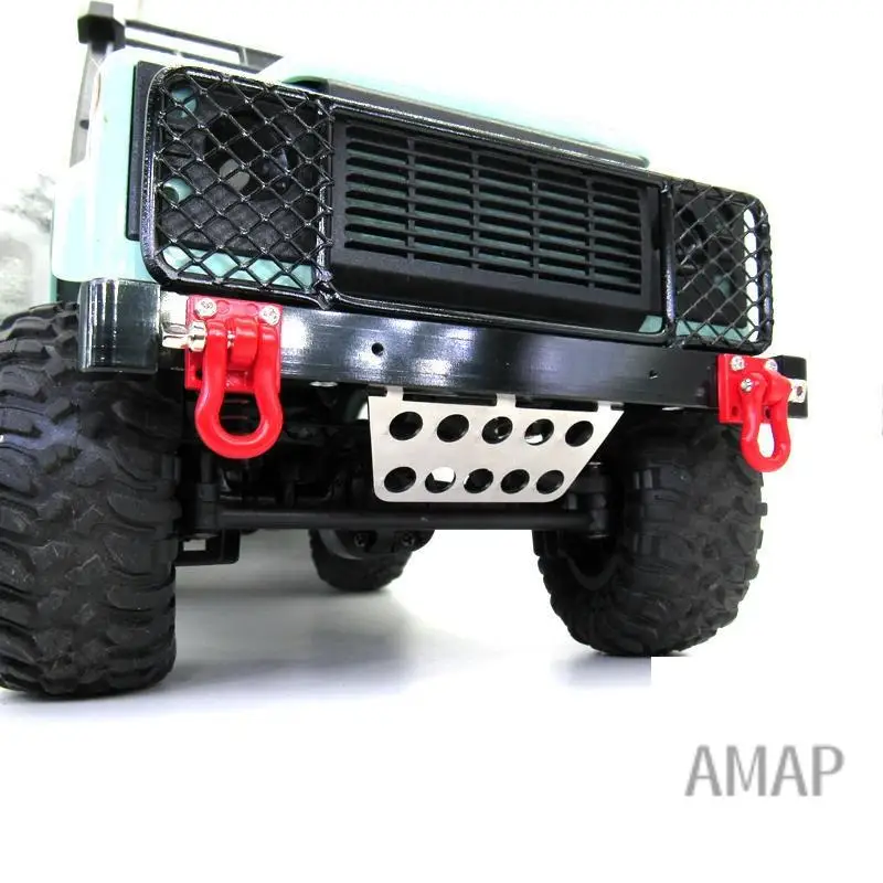 

MP-Metal Front Bumper With Center Net Protection Armor For MN Model D90 D91 D96 D99S MN99 1/12 RC Car Upgrade Parts