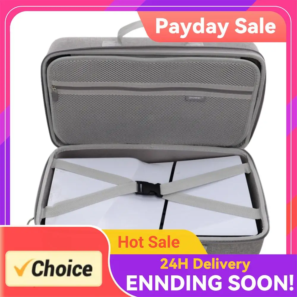 

Чехол-сумка для хранения и защиты консоли PS5 Slim, контроллеров и других аксессуаров для PlayStation 5 Slim