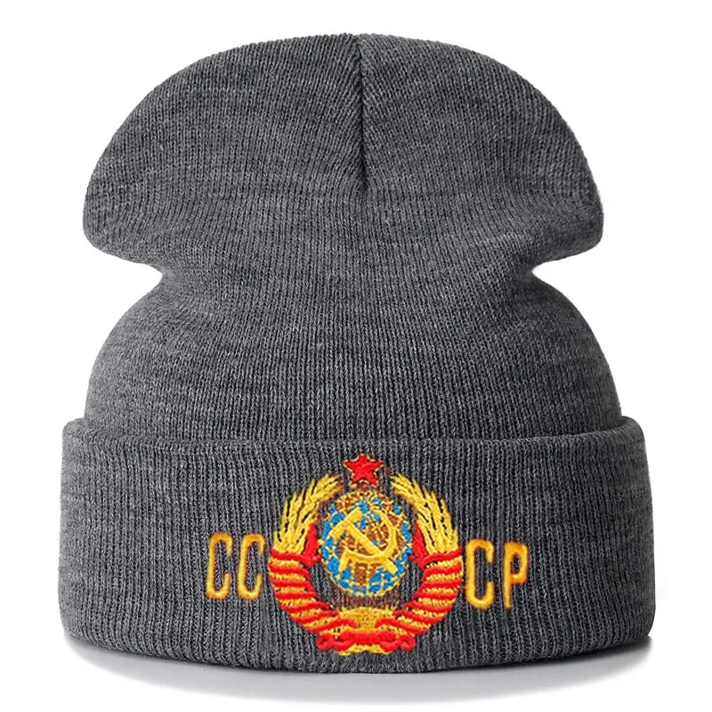 2021 Unisex CCCP USSR National Emblem Baseball Cap Black Cotton Snapback Cap with Embroidery Hip-hop Outside Hats Garros for Men