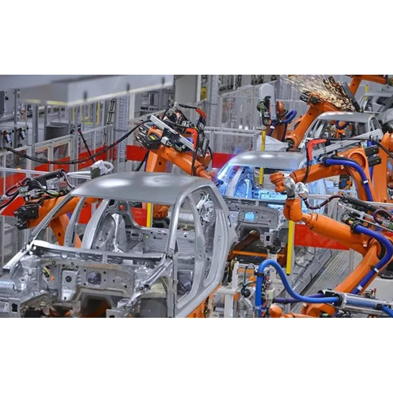 1000W-6000W Automatic 6 Axis Robot Arm Fiber Laser Welding Machine