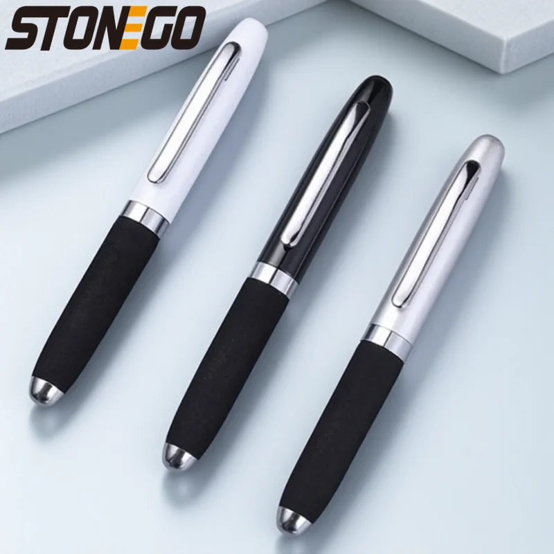 

Fashion Wallet Pen Mini Pocket Short Clip Metal Rollerball Pen Gift Travel Office Writing Tool