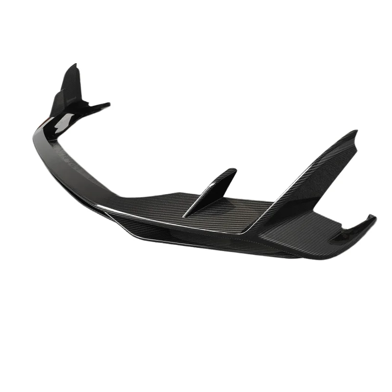 

Used for 2021+Audi R8 Modification with Genuine Carbon Fiber Front Lip Front Bumper Lip Body Kit
