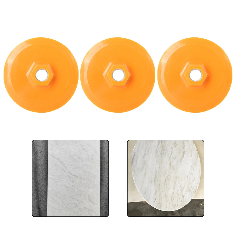DIY Projects Orange Color Diamond Polishing Pads Wet And Dry Polishing Disc Comprehensive Material Compatibility