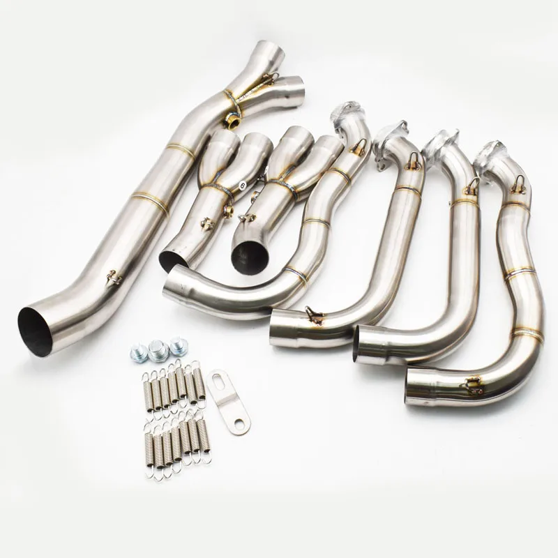 For S1000RR 2010-2018 Years Motorcycle Exhaust Full System Header Link Pipe S1000R 2015 2016 2017 2018 Racing Grade