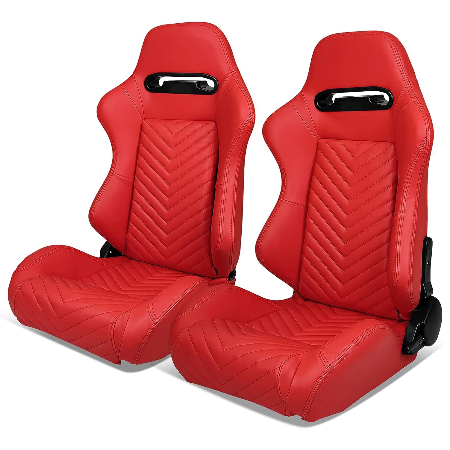 Luxury Velvet Material Racing Car Seats Factory-Supply Modified Sport Seats Playstation Simulator Compatible