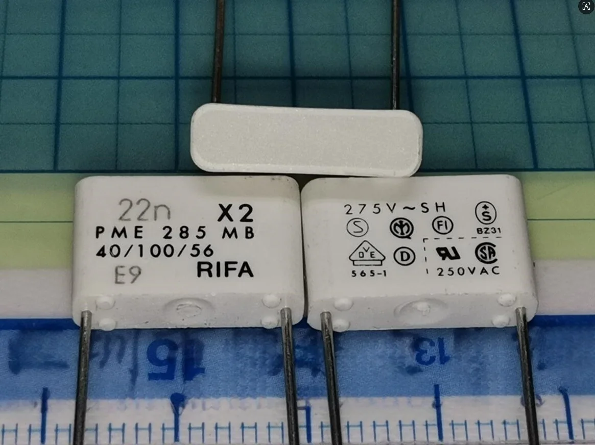 

RIFA Capacitor PME285MB 22n X2 275V 223 0.022UF P=15mm