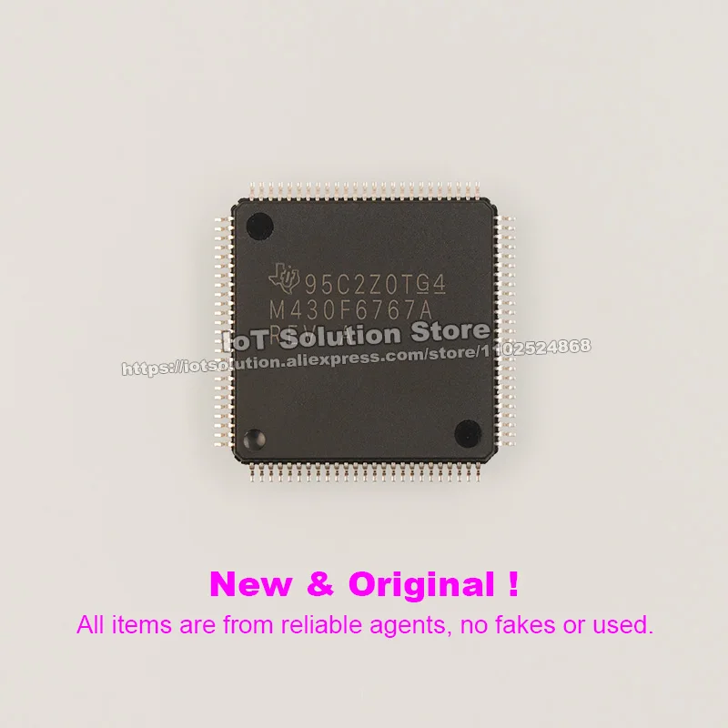 MSP430F6767AIPZR Original nuevo MCU serie MSP430F6767A
