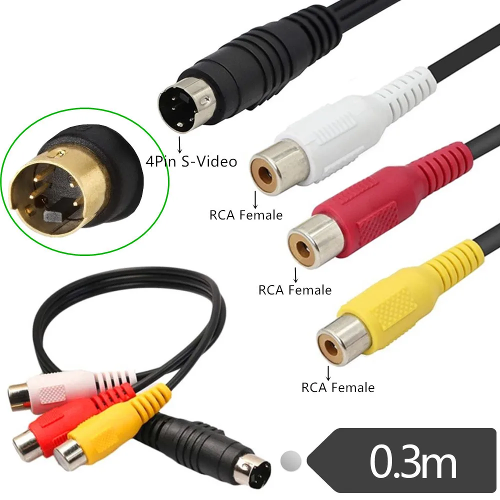 Audio Cable 4 Pin S… - image
