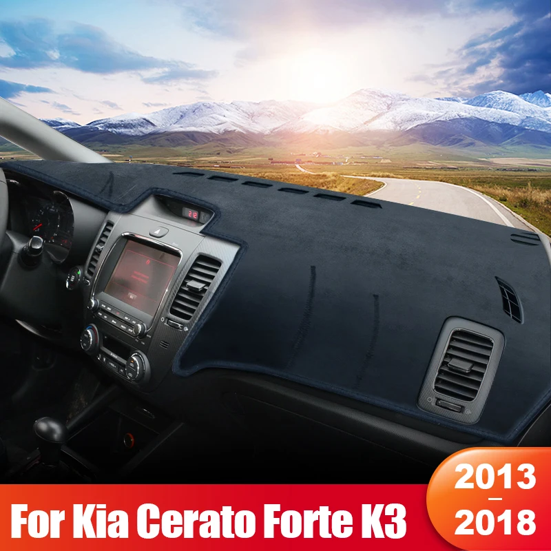 

For Kia Forte Cerato K3 2013 2014 2015 2016 2017 2018 Car Dashboard Sun Shade Cover Instrument Panel Non-slip Pad Accessories