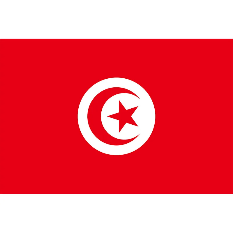 Tunisia Flag Yehoy 90X150cm For Decoration