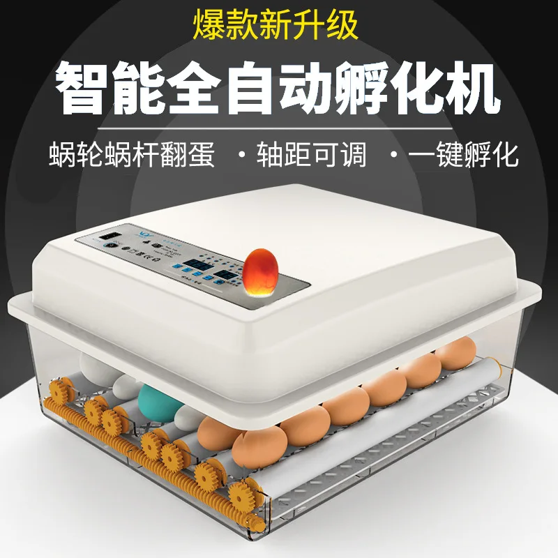 Household Incubator Chicken Egg Small Household Incubator Automatic Intelligent Chicken, Duck, Goose Egg Incubator