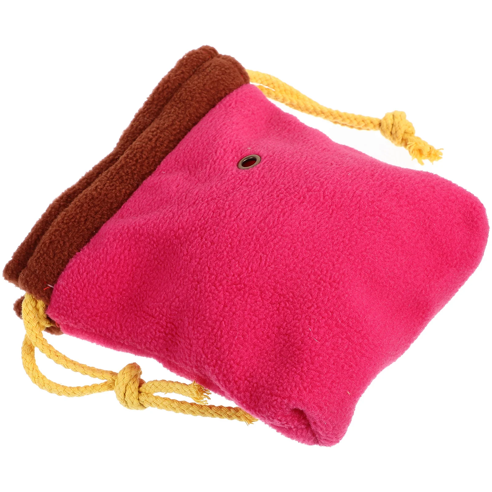 حقيبة حمل الحيوانات الأليفة المحمولة حقيبة تخزين الحيوانات الأليفة في الهواء الطلق حقيبة عملية للحيوانات الأليفة مستلزمات الحيوانات الأليفة المفيدة للهامستر (وردي) #5