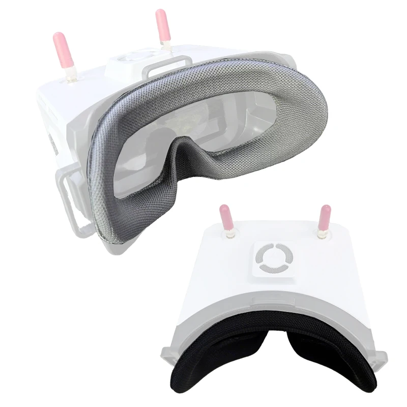 1 Stück für HDZero BoxPro/Walksnail Avatar HD Goggles L Schwamm-Augenmaske Gesichtspolster Weiches Schaumstoffkissen FPV Ersatzzubehör