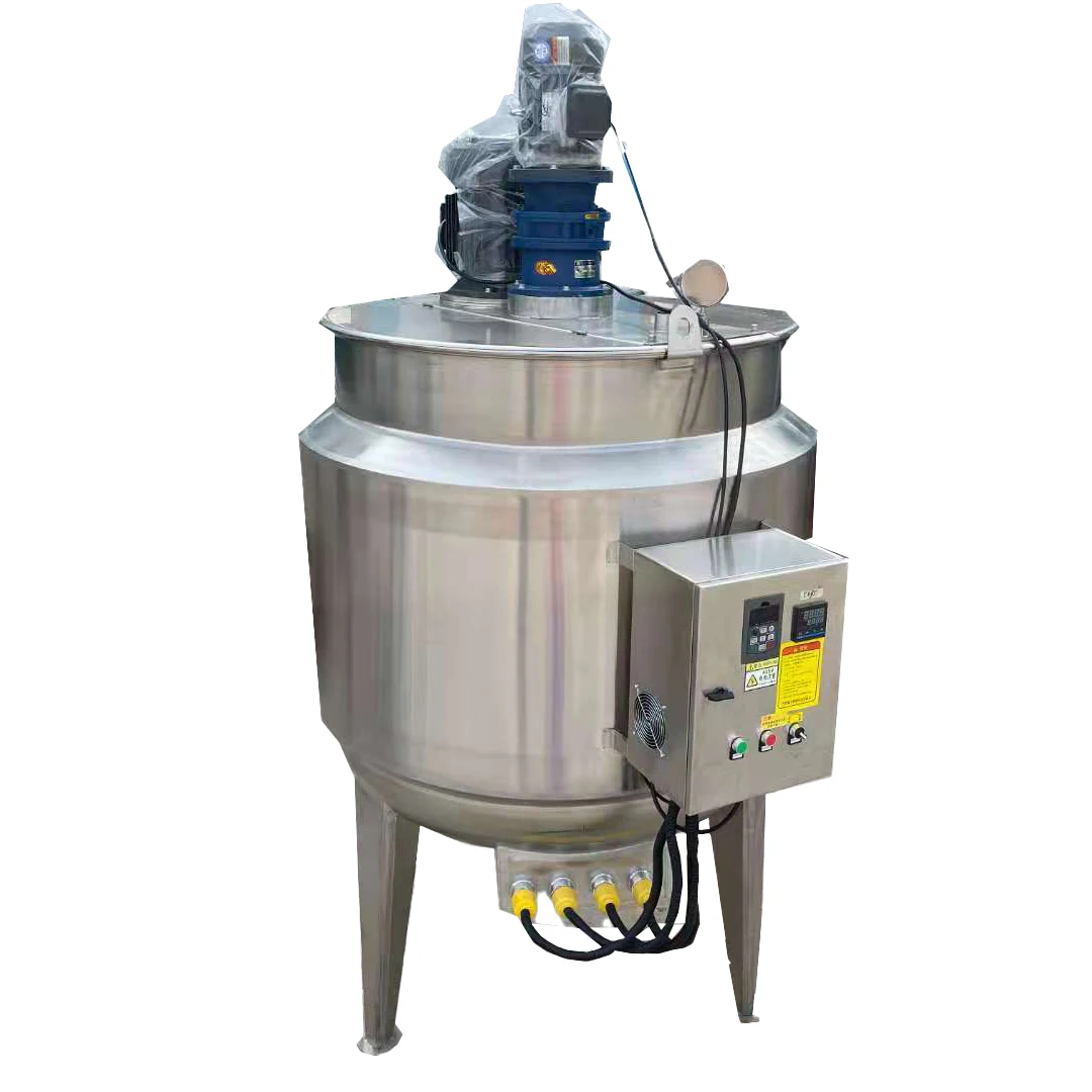 100-5000L Cosmetic Lotion Cream Paste emulsifier mixer tank high shear homogenizer liquid soap mixing equipment price