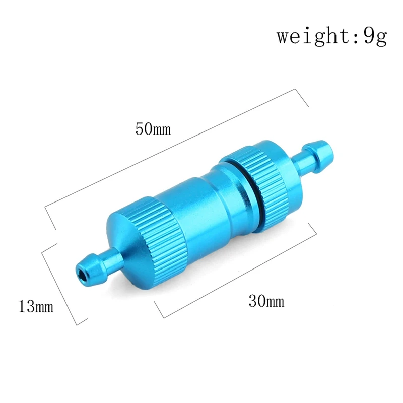 高精度大型燃料フィルター,rc燃料タンクアクセサリー,ガソリン飛行機および自動車用,3mm,d4.5xd3xl51mm