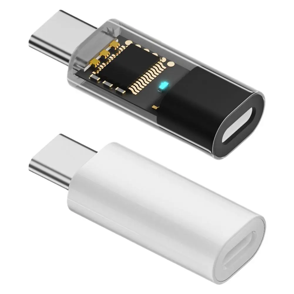 For Apple Pencil 1st Generation Adapter USB C to for Lightning Pencil Charging Adapter Type C Bluetooth Pair Connector