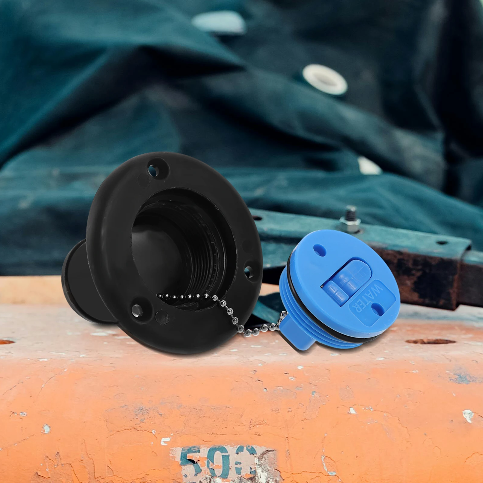 

Plastic Water Cover Rv Tank Cap Boat Inlet Fittings Durable Marine Fill Rv Water Tank Fill Hose Fuel Accessories